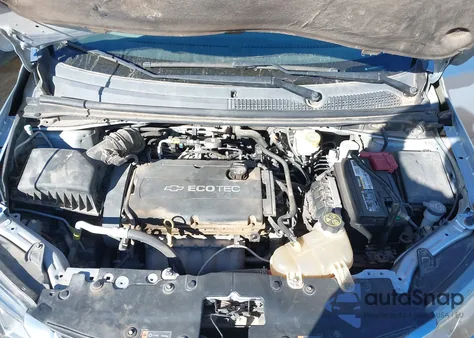 2017 Chevrolet Sonic Lt Auto из США, поврежденный, VIN 1G1JD5SH9H4105903